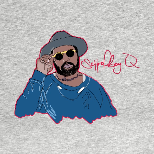 Schoolboy Q by Duzgoren